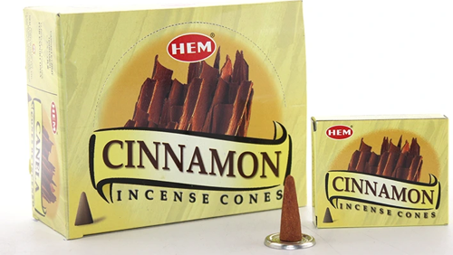 Cinnamon Aromalı Konik Tütsü
