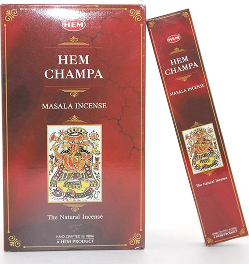 Hem Champa Masala Aromalı Çubuk Tütsü