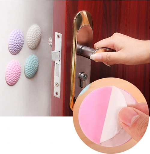 Çok Amaçlı Silikon Kapı Duvar Koruyucu Tampon - 4lü Paket