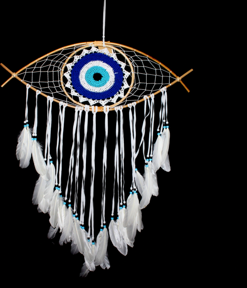 Rüya Kapanı Dream Catcher Göz Tasarımı Model 5
