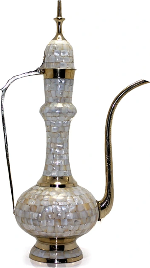 Pirinç Sedefli İbrik 55 Cm