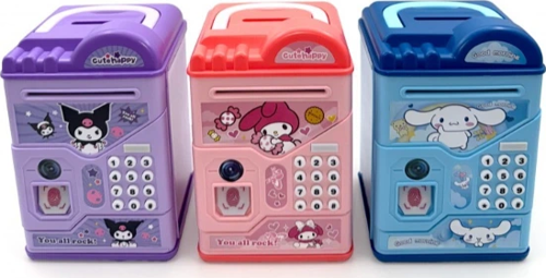 Kuromi Ve Arkadaşları Şifreli Atm Kumbara