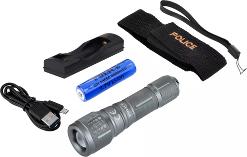 Police Ps-15 Cree Power Led Zoomlu Şarjlı El Feneri