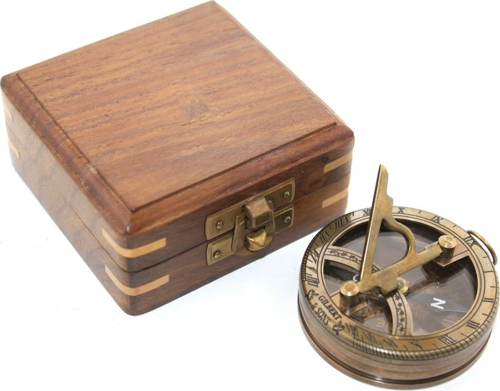 Ahşap Kutulu Pusula Model 7