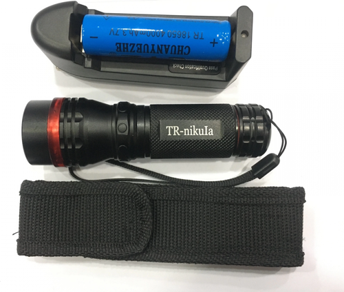 Beyaz Led Işıklı ,şarjlı Pil,şarj Cıhazlı El Fener 620