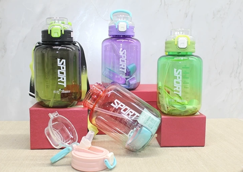 Pipetli Su Matarası 1100 Ml Bpa İçermez Alk3149