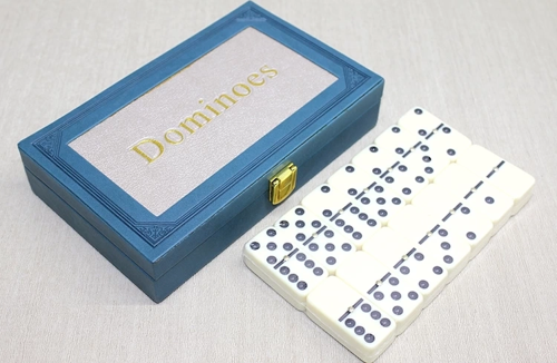 Deri Kutulu Domino Oyunu Alk4218