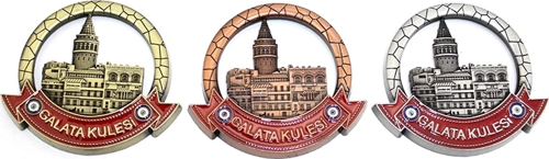 İstanbul Temalı Metal Magnet Alk3340