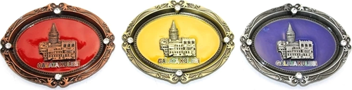 İstanbul Temalı Metal Magnet Alk3337