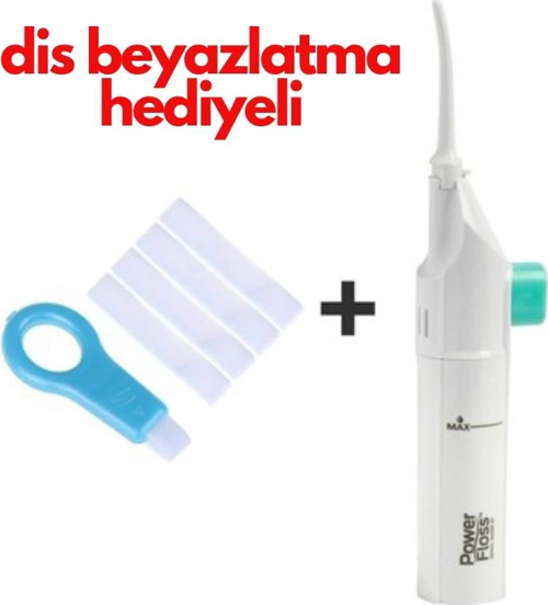 2'si 1 Arada Mekanik Diş Ve Ağız Temizleme & Diş Beyazlatma Seti | Power Floss