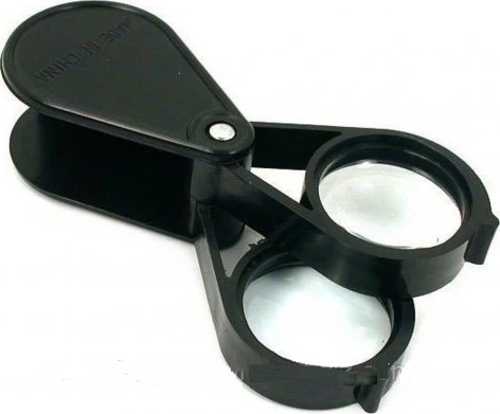 -20x30 2k-30mm Çıft Optik Lens Katlanan Cep Büyüteç.