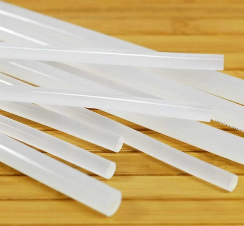 Şeffaf Sıcak Silikon Çubuğu Mum Silikon Kalın 1 Kg 30 Cm
