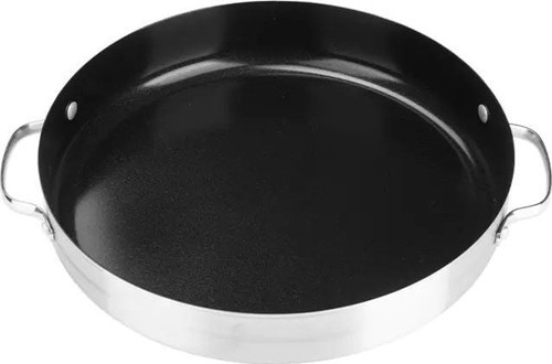 Xxl Paslanmaz Çelik Tava / Tepsi – Ø 32 Cm, En Yeni Nesil Yapışmaz Seramik Kaplama