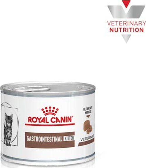 Royal Canin Gastrointestinal Kitten Mousse 195 Gr - Yavru Kedi İshal ve Geçiş Dönemi Köpük Mama