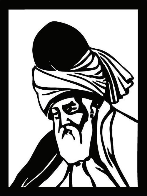 Mevlana 30x39 Cm