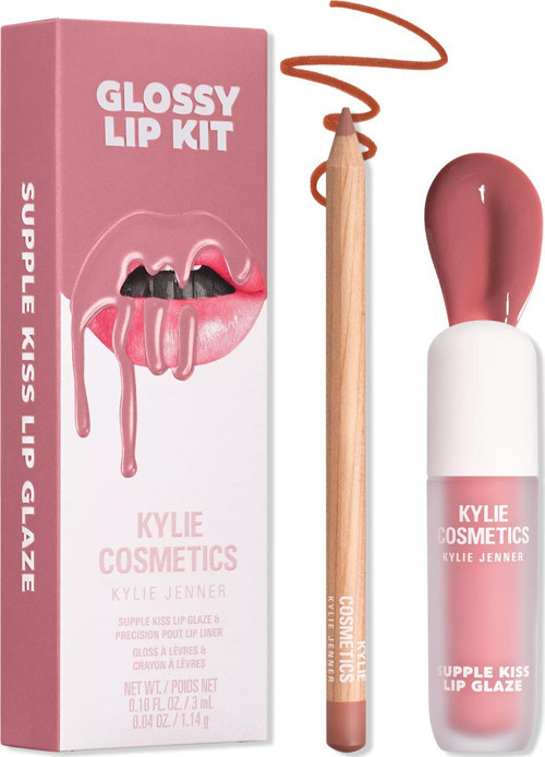 Kylie Glossy Lip Kit Dudak Kalemi ve Parlatıcı Set Kylie
