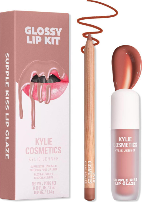 Kylie Glossy Lip Kit Dudak Kalemi ve Parlatıcı Set Coconut 2.0