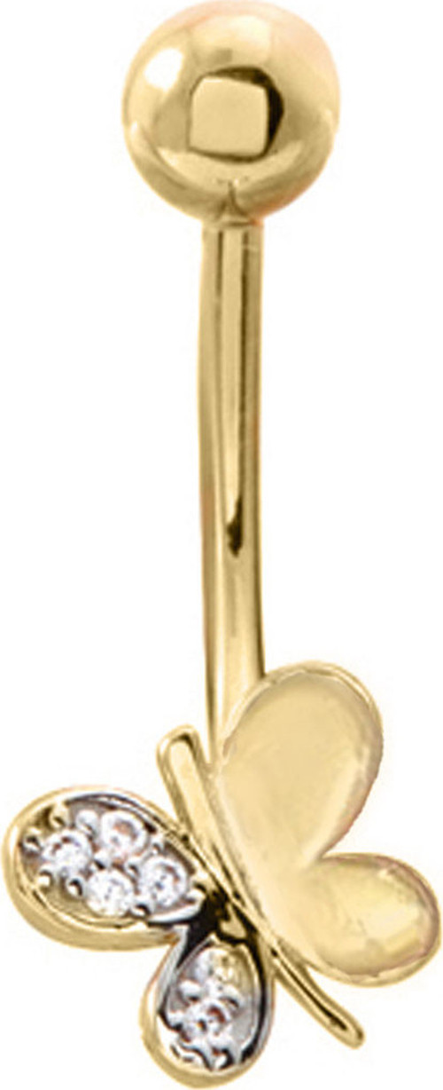 Yusufçuk Altın Göbek Piercingi (PC0033)