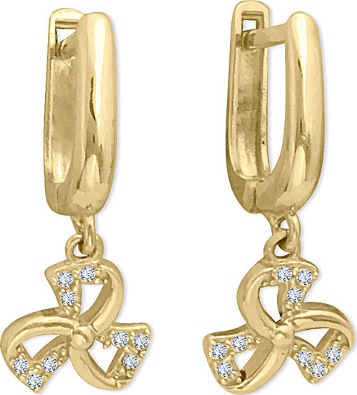 Altın Şans Charm Küpe (KP1049)