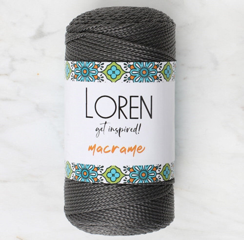 Loren Macrame Füme El Örgü İpi - Rm 067 - 34341