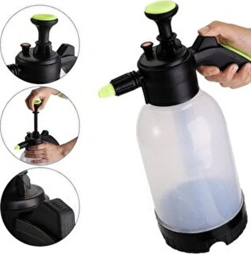 Buffer® 2 Başlıklı Oto Köpük, Su Püskürtme Ve Bitki Bakım Sulama Aleti Oto Yıkama Spreyi 2 Litre