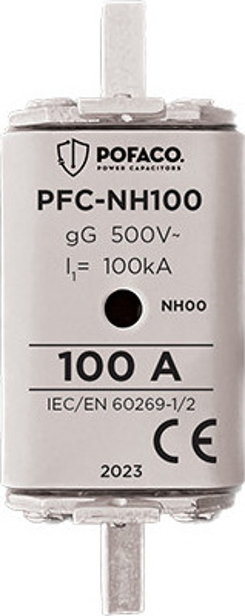 PFC-NH100 100A NH 00 Boy Bıçaklı Sigorta