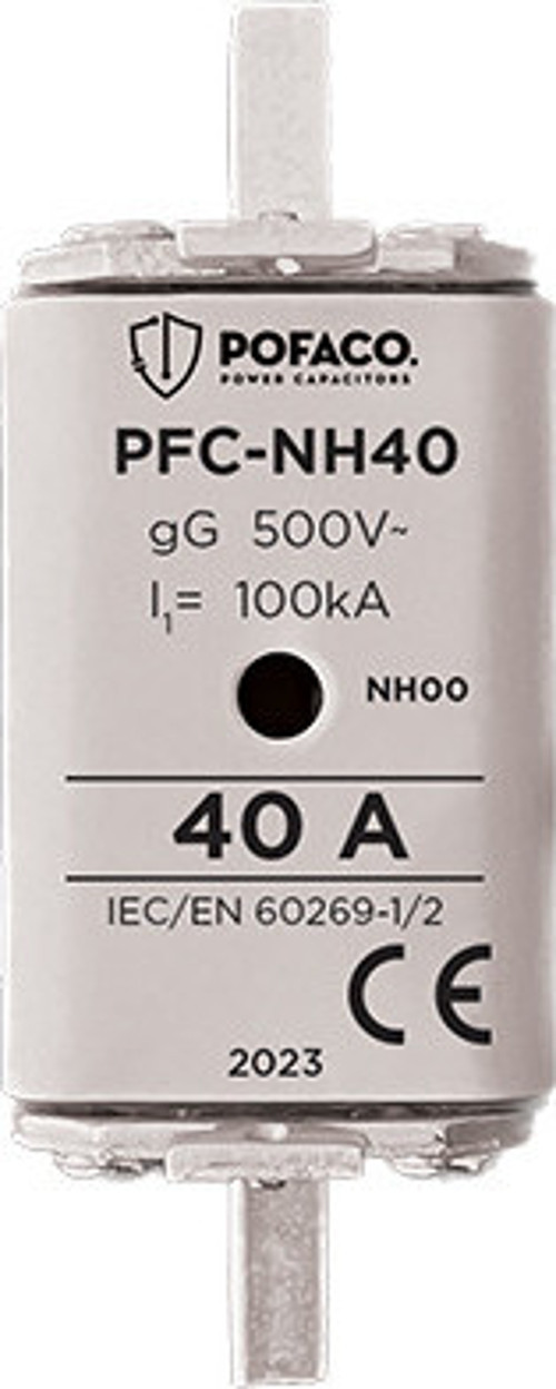 PFC-NH40 40A NH 00 Boy Bıçaklı Sigorta