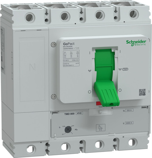 G80N4TM500 4X500A 50kA TMŞ 350-500A Ayarlı GoPact