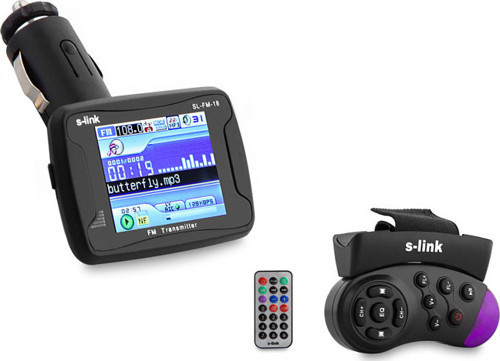 2Gb Mp4 Transmıtter Sd+Usb Destekli Kumandalı Direksiyon Kumandalı SL-Fm-18