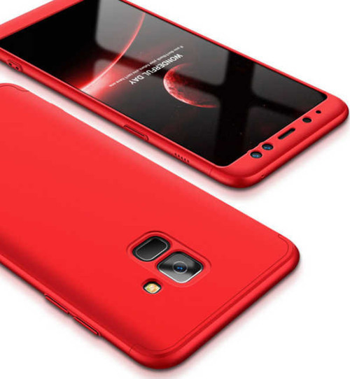 Galaxy A8 2018 Kılıf Ays Full Koruma Kılıf