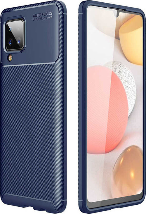 Galaxy M12 Kılıf Negro Karbon Tasarım Silikon Kılıf