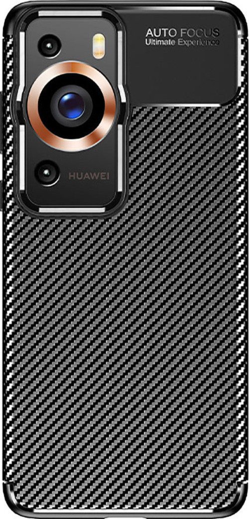 Huawei P60 Pro Kılıf Zore Negro Karbon Tasarım Silikon Kılıf