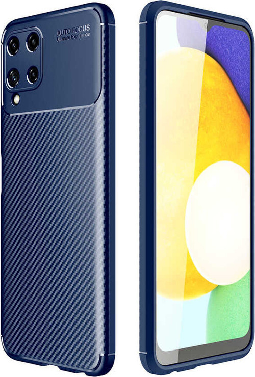 Galaxy A22 4G Kılıf Zore Negro Karbon Tasarım Silikon Kılıf