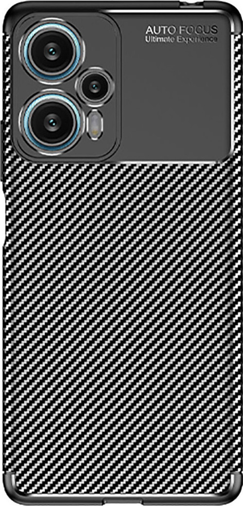 Xiaomi Poco F5 Kılıf Negro Karbon Tasarım Silikon Kılıf