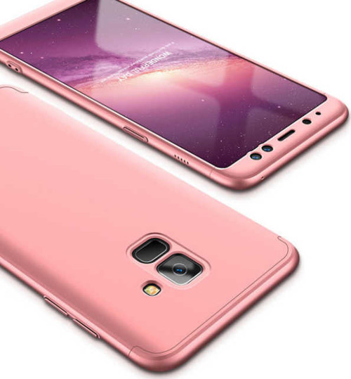 Galaxy A8 2018 Kılıf Zore Ays Full Koruma Kılıf