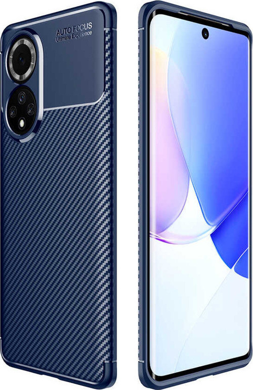 Huawei Nova 9 Kılıf Zore Negro Karbon Tasarım Silikon Kılıf