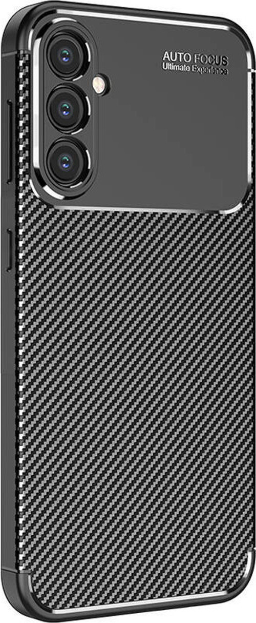 Galaxy S24 Plus Kılıf Negro Karbon Tasarım Silikon Kılıf