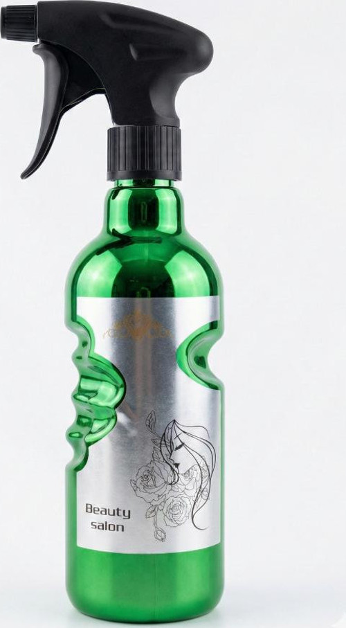 Lüks Fısfıslı Kuaför Berber Suluk 500 Ml Yeşil 089