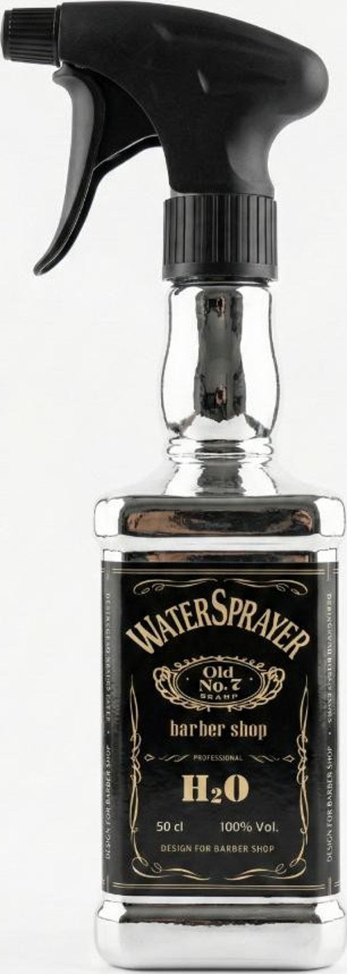 Kuaför Berber Suluk Lüks Gri Krom Görünümlü 500 Ml