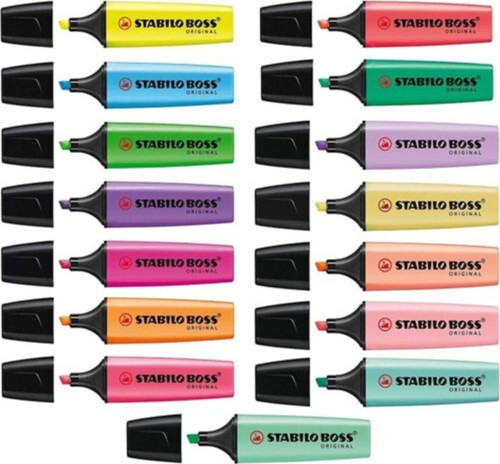 Boss Pastel Neon Tüm Renkler 15'Li Set