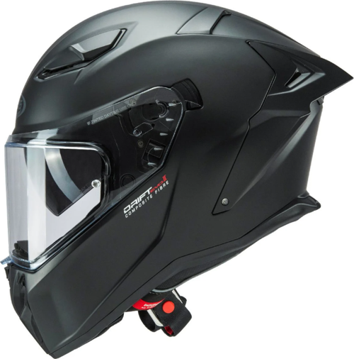 Motosiklet Kaskı Drift Evo 2 Güneş Vizörlü Mat-Black Kask
