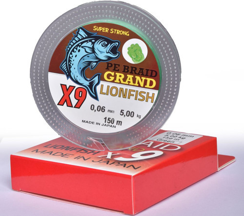Lıonfısh X9 Braıd Grand 150 Mt Örgü Ip Yeşil Süper Kalite