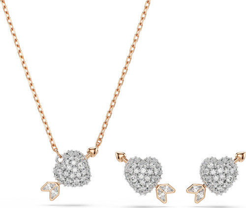 5745580 Swarovski Set Idyllıa:Set Whıte/Ros