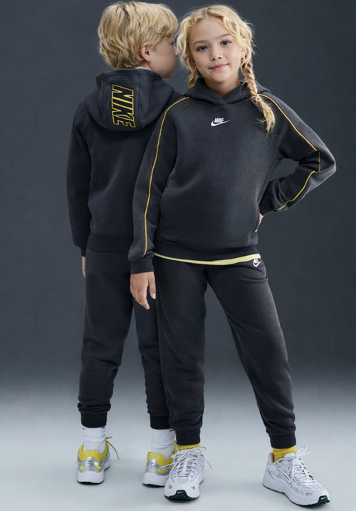 Sportswear Club Polar Şardonlu Unisex Çocuk Eşofman Takımı Antrasit
