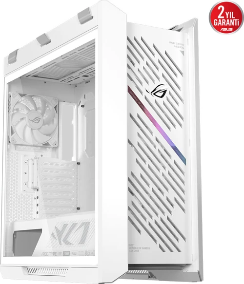 ROG STRIX HELIOS II GX601S 4x140mm Fan USB Type-C Temperli Cam Beyaz E-ATX Mid-Tower Gaming (Oyuncu) Kasa