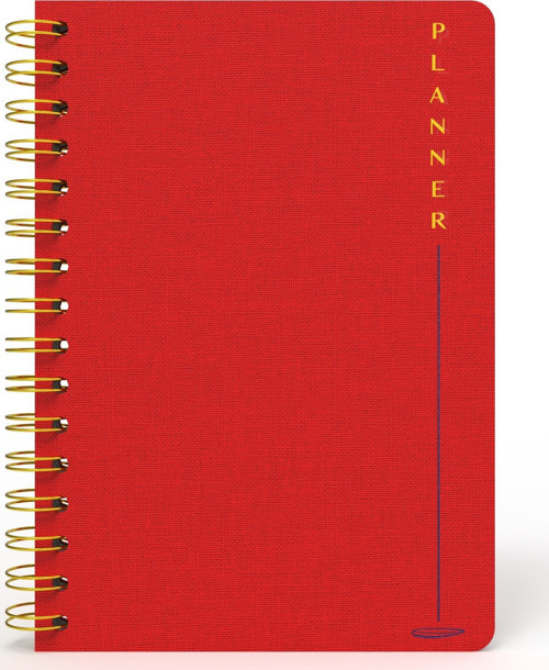 Planner Kırmızı (Bez Ciltli) - Ceyda Düvenci