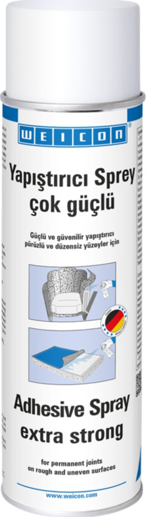 Çok Güçlü Yapıştırıcı Sprey / 500 Ml Plastik Cam Ahşap Deri Metal Bağlantı Yapıştırıcı