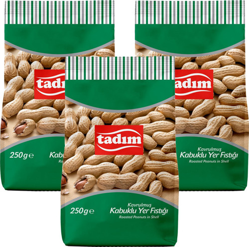 Kabuklu Yer Fıstığı 250 gr x 3 Adet