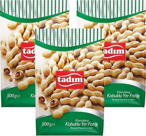 Kabuklu Yer Fıstığı 500 gr x 3 Adet