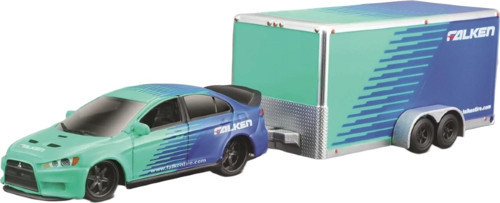 Design Tow Go Falken 2008 Lancer Evolution & Trailer